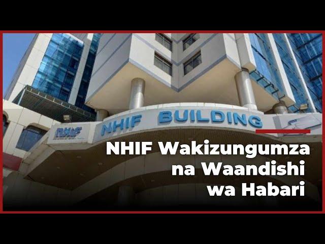 Mfuko wa Taifa wa Bima ya Afya (NHIF) Wakizungumza na Waandishi wa Habari Jijini Dodoma