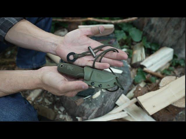 OdenWolf Mini Review #knifereview #bushcraft #knifeskills