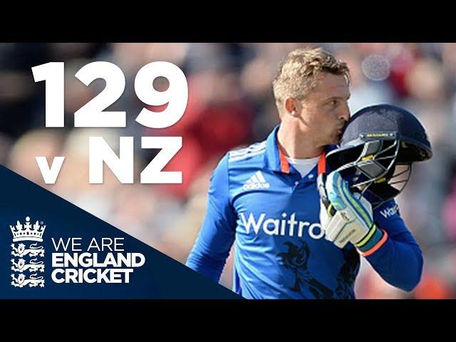 Jos Buttler Hits 129 Off 77 Balls v New Zealand 2015 - Full Highlights