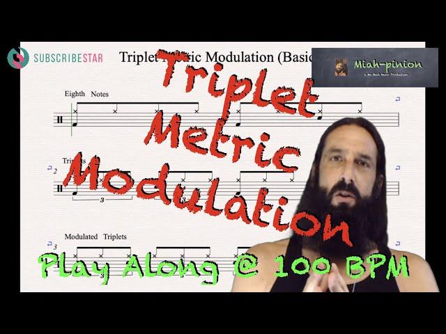 Triplet Metric Modulation Basics - Play Along