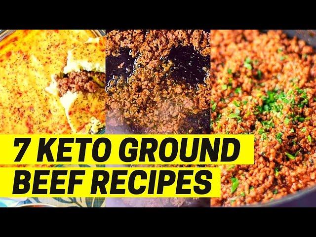 7 Keto Ground Beef Recipes - How to Make the Best Low Carb Easy & Delicious Minced Meat on a Budget