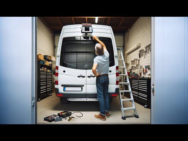 Mercedes Sprinter W906: Full Rear View Upgrade with Backup Camera Installation