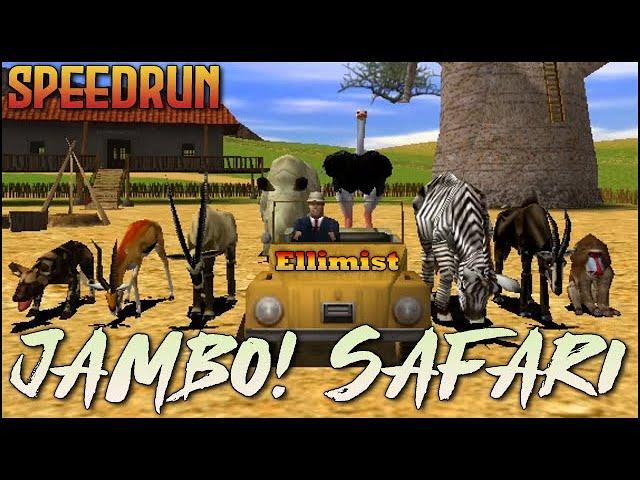 Jambo! Safari Arcade Speedrun - 1P Beginner / Expert - 1:25 + 5:45 WR [578/3116]