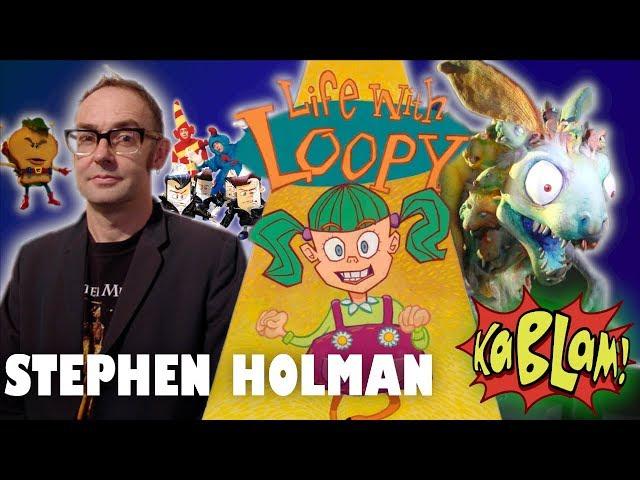 An Interview with STEPHEN HOLMAN | Creator of LIFE WITH LOOPY from KABLAM  | THE GIO SHOW S0 E06