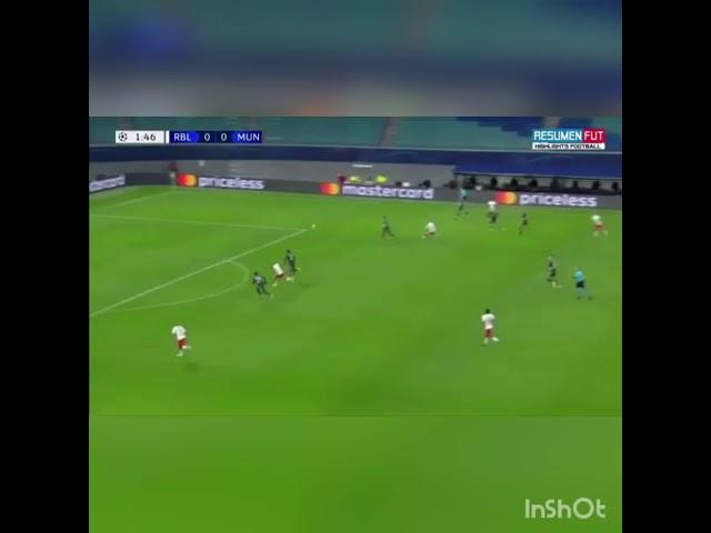 angelino goal rb leipzig vs man uth ucl2020