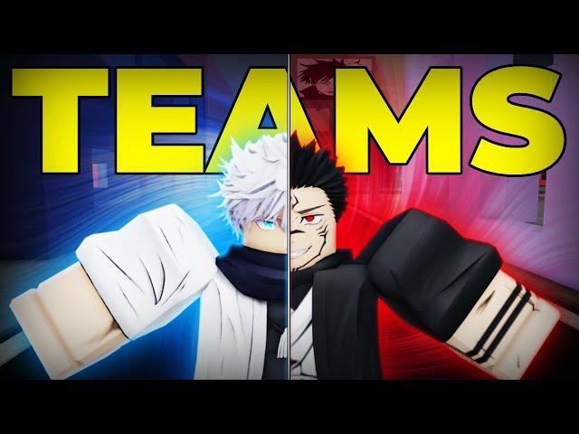 How to use TEAMS in Jujutsu Shenanigans