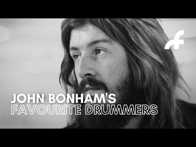 John Bonham's favourite drummers