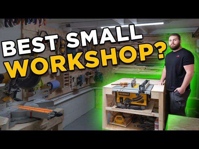 Small Woodworking Workshop Tour