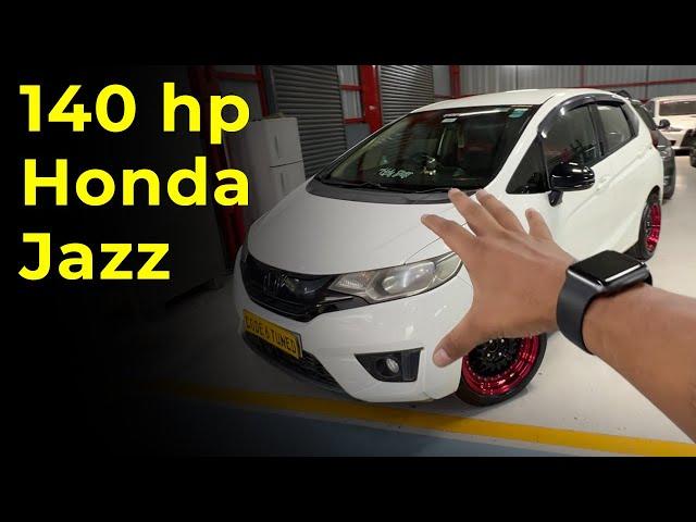 These guys modified a Honda Jazz diesel to produce 140hp and 300Nn torque!