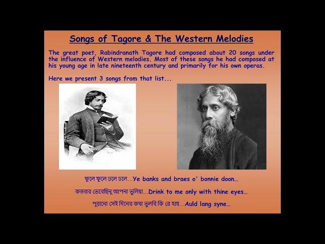 Songs of Tagore & Western melodies