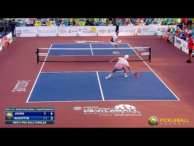 Ben Johns vs Tyson McGuffin - 2021 US Open Men's Singles GOLD Highlights