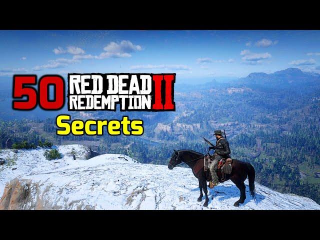 50 SECRETS That The Game Doesn't Tell You in Red Dead Redemption 2