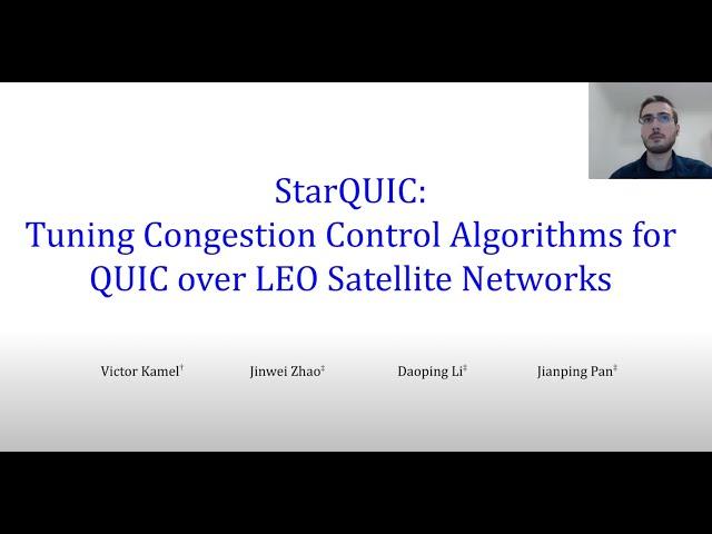 StarQUIC: Tuning Congestion Control Algorithms for QUIC over LEO Satellite Networks