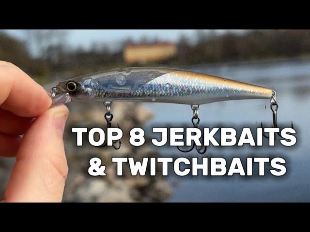 TOP 8 JERKBAITS & TWITCHBAITS | PERCH FISHING SPRING 2024