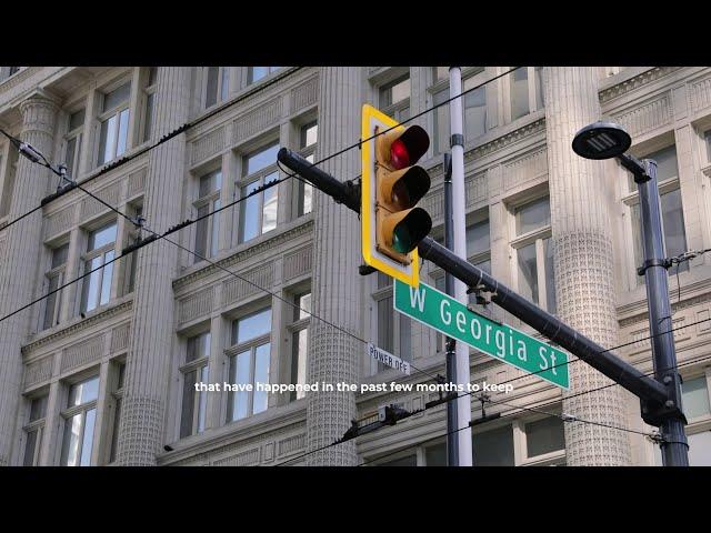 Downtown Vancouver is open for business