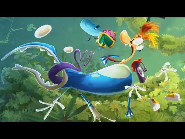 Rayman Legends 100% Walkthrough Part 1 - Teensies in Trouble