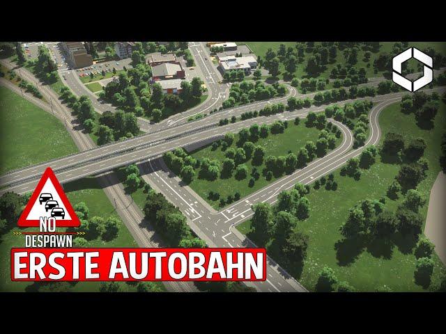 Erste Autobahn mit Ausfahrt durch die europäische Stadt in Cities Skylines 2! | No Despawn 19