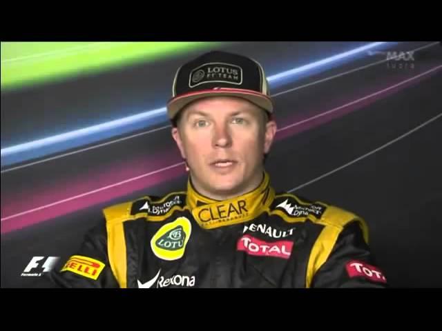 Kimi Räikkönen says Happy Mother Day finnish