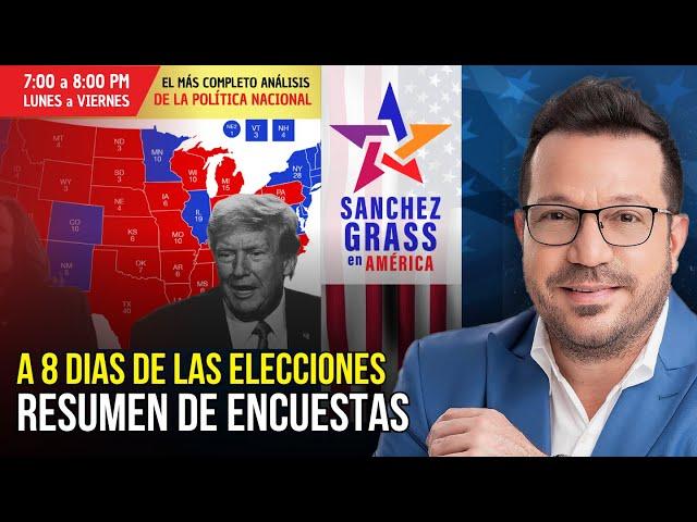 A 8 DIAS DE LAS ELECCIONES, RESUMEN DE ENCUESTAS | Univista TV