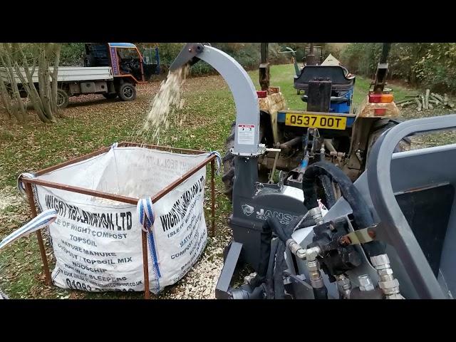 Chipper vs Shredder green waste processing test