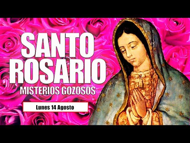 Santo Rosario DE HOY Lunes 14 de Agosto 2023 /Misterios Gozosos