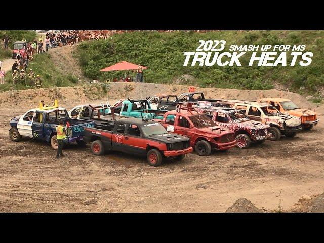 2023 Demolition Derby - Smash Up For MS - Truck Heats