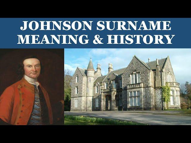 Johnson Surname History