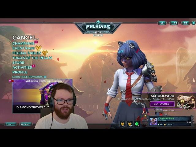 Paladins Ranked With z1unknown!