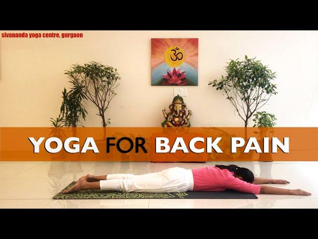 Yoga for Back Pain - A Complete Gentle Practice Sequence to relieve back pain