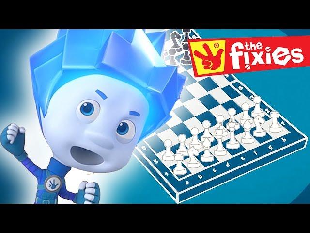 The Fixies English  Chess - The Stain  Fixies 2016 | Videos For Kids