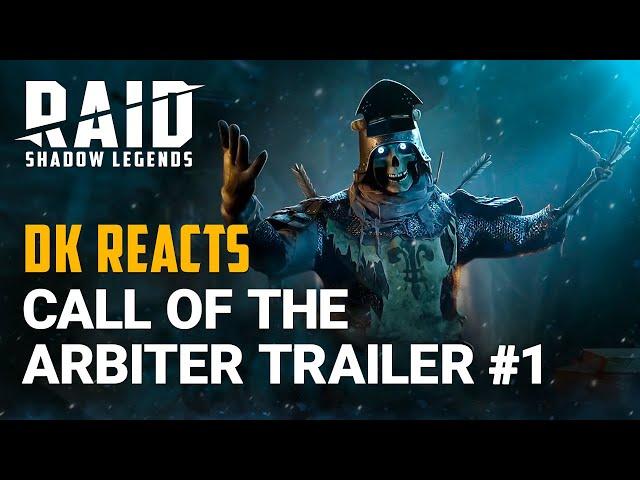 RAID: Shadow Legends | DK Reacts | Call of the Arbiter Trailer #1