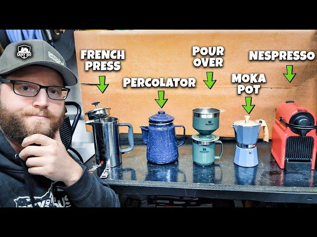 Stop Making Bad Camping Coffee - I Test 5 Popular Methods!