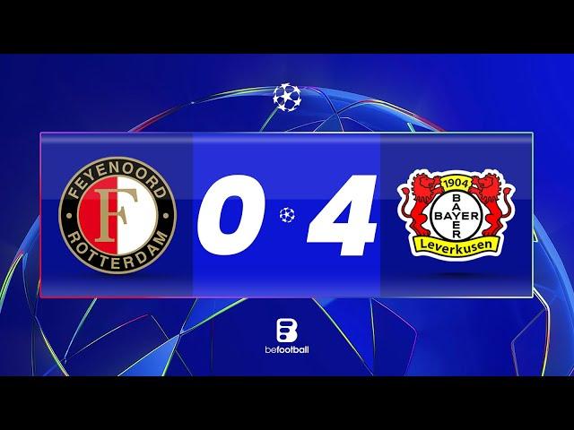 Feyenoord VS Bayer Leverkusen | Highlights | UEFA Champions League