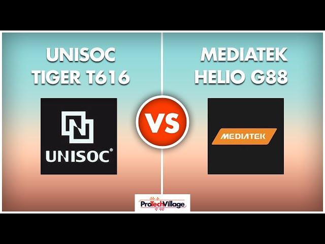 UNISOC Tiger T616 vs Mediatek Helio G88  | Mediatek Helio G88 vs UNISOC Tiger T616 [HINDI]