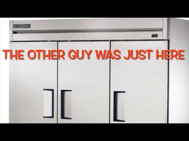 THE OTHER GUY WAS HERE FREEZER STILL NOT COOLING!