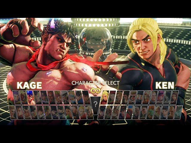 Street Fighter V All Characters (Including DLC) [PS4]