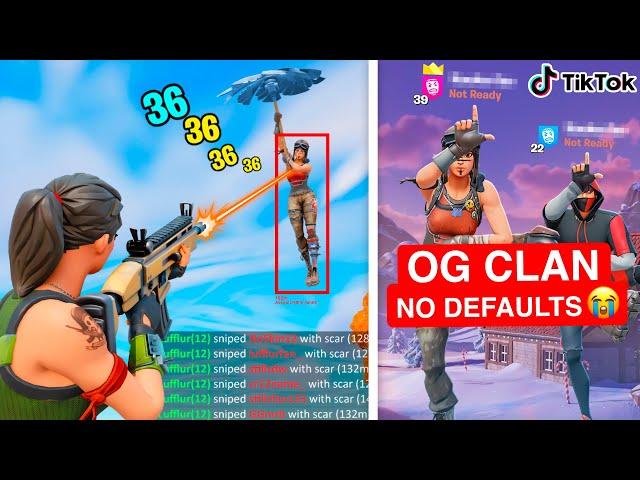 Exposing 100 TikTok Clans in Fornite!