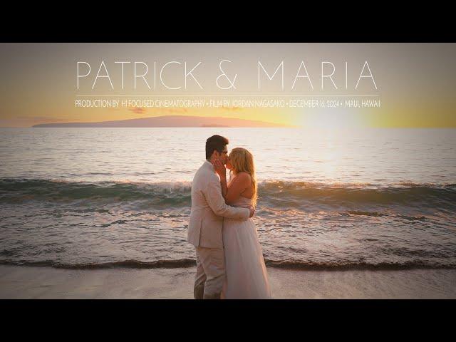 Stunning Maui Elopement Wedding Film / Patrick & Maria / HI FOCUSED