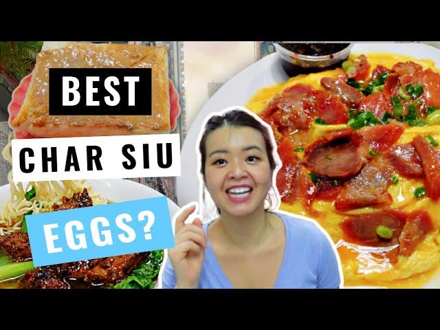 BEST CHAR SIU EGG RICE in Hong Kong? FAMOUS LOCAL EATS in Tai Hang (Tin Hau) | Hong Kong Food Tour