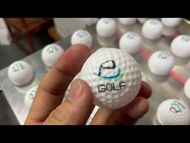 УФ печать на мячах для гольфа  УФ UV принтер EraSmart А3 1390