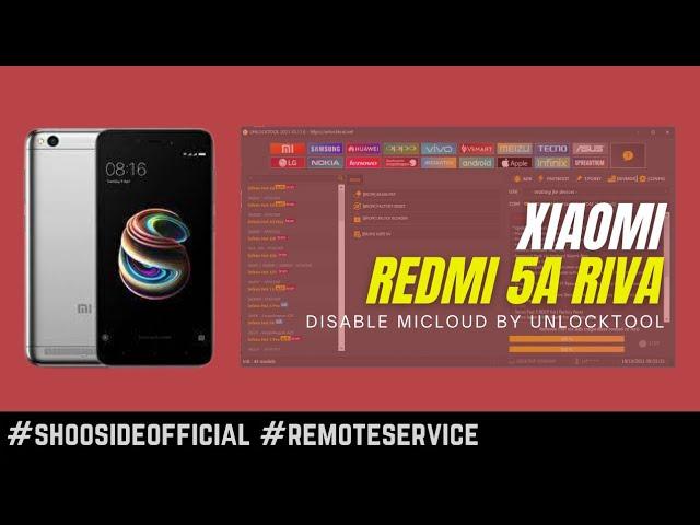 XIAOMI REDMI 5A (RIVA) DISABLE MICLOUD #remoteservice