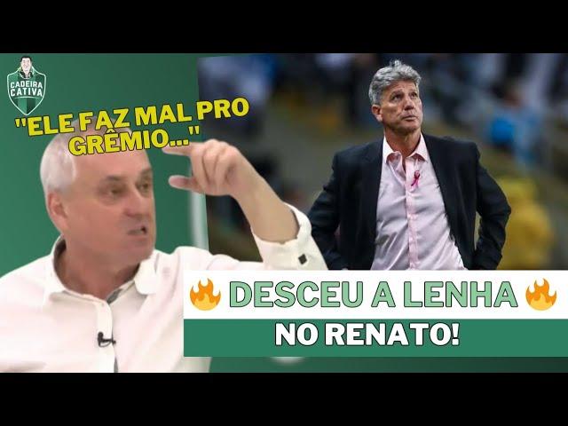 Nestor Hein não poupa Renato de críticas e faz declaração surpreendente