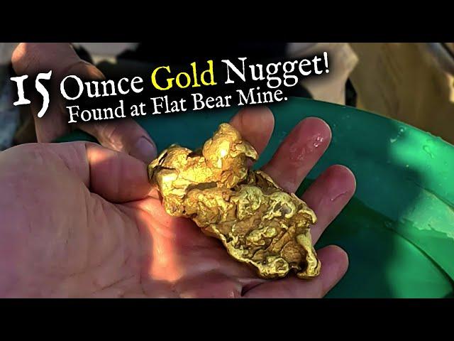 15 oz Gold Nugget found at Flat Bear Placer Mine. *Part 2 of 2*