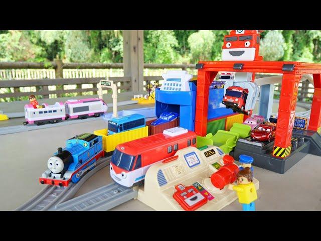 Tayo&Titipo's crane factory & station! Thomas the Tank Engine and friends will carry Tayobus