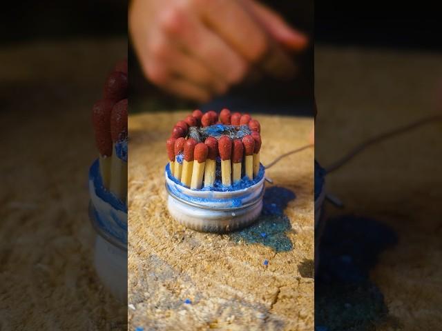 GENIUS idea: mini-Burner for survival #lifehacks #bushcraft #camping