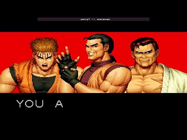 The King of Fighters '94 ( sarry7 Vs moranae ) || Play date 11 Nov 24