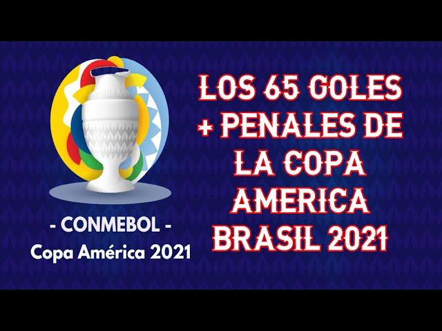 TODOS LOS GOLES DE LA COPA AMERICA 2021