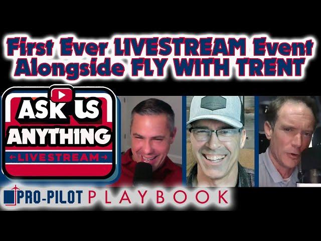 First Ever LIVESTREAM - Alongside Fly with Trent
