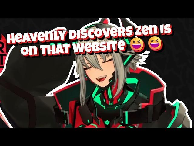 Heavenly Finds Out That Zen Has Multiple Pages on that Website ~ Zentreya 