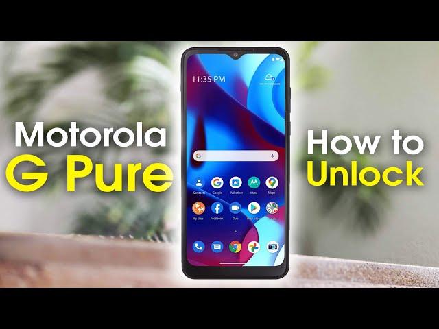 How to Unlock Moto G Pure